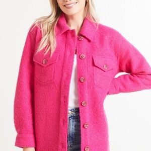 RD Style Pink Teddy Jacket